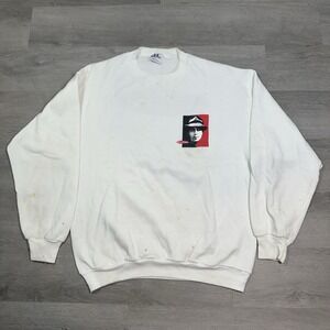 Vintage 1991 Paul Simons Tour Crewneck  Born At The Right Time Large (Stained)